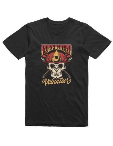 Skull - Firefighter volunteer