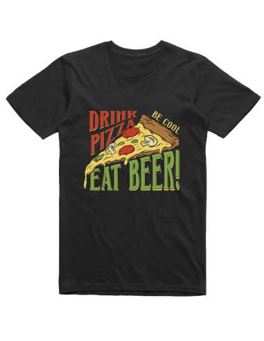 Drink pizza, eat beer!