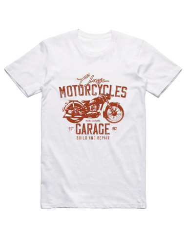 Classic motorcycles garage