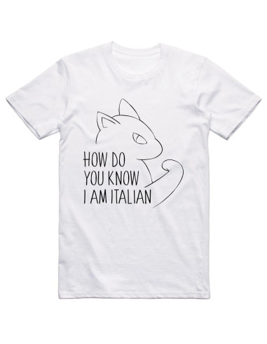 Cat - How do you know I am Italian