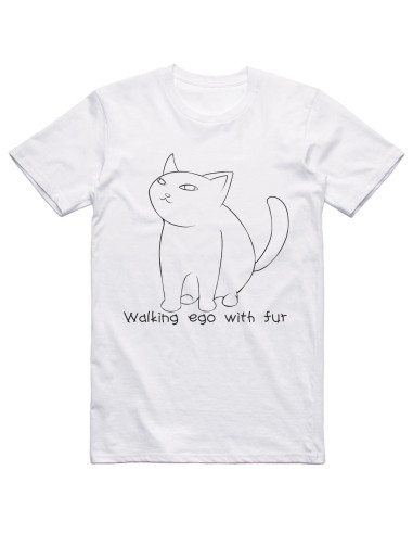 Walking ego with fur