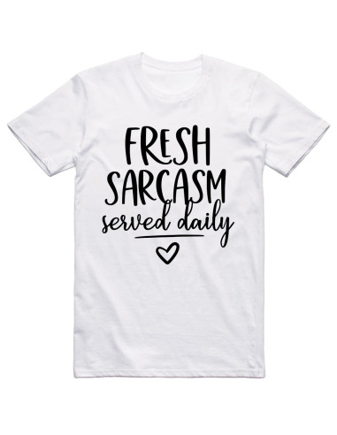 Fresh sarcasm sewed daily