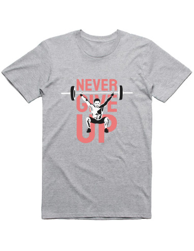 Gym - Never give up - weightlifting