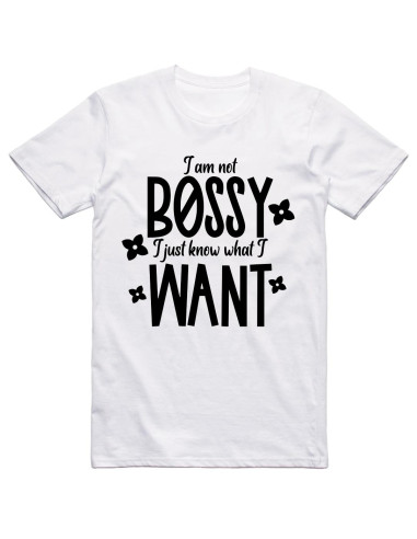 I am not a bossy