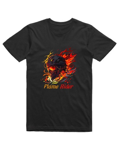 Skull flame rider