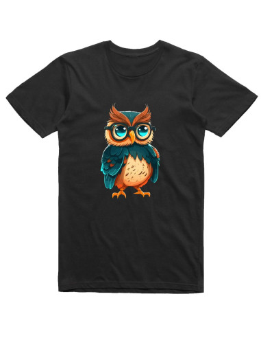 Owl with glasses