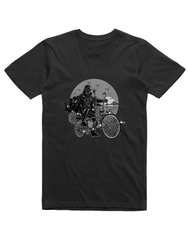 Cyclist Darth Vader