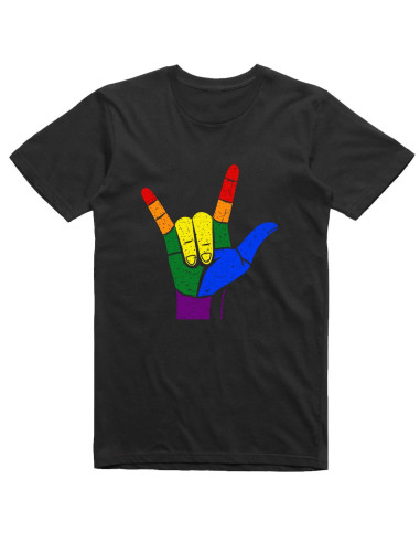 Pride shaka sign