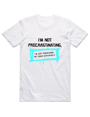 I'm not procrastinating....